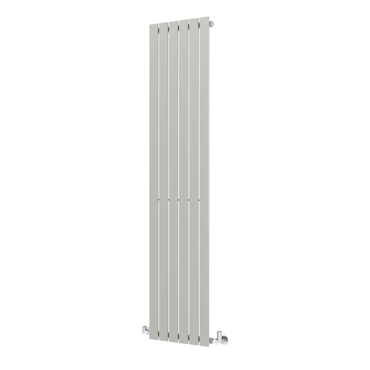 Riace Smoked Stone Vertical Flat Designer Radiator 1800x408mm Single Panel 2705 BTU - Image 4