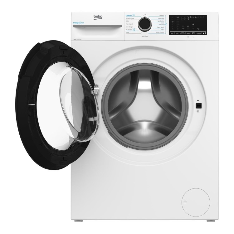 Beko IronFast RecycledTub® 8kg 1400rpm Washing Machine - White - Image 4