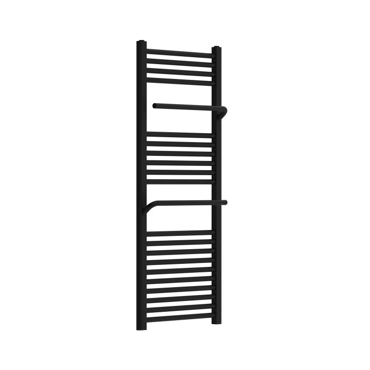 Black Towel Radiator 1200 x 500mm - Nazco - Image 4