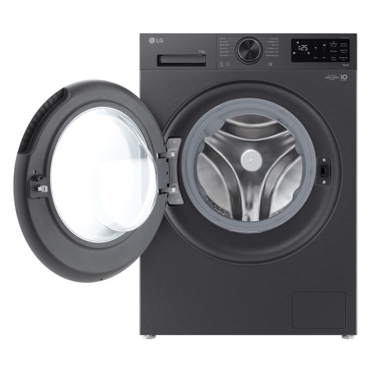 LG Series 5 AI Direct Drive 11kg 1400rpm Washing Machine - Graphite - Image 3
