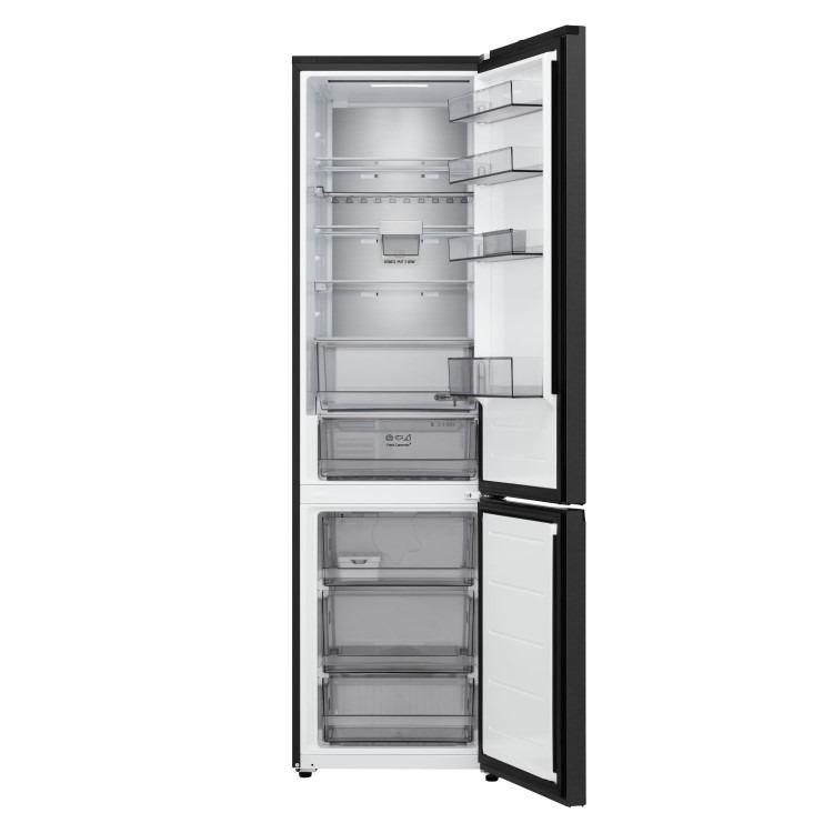 LG NatureFRESH 375 Litre 60/40 Fridge Freezer - Black - Image 5