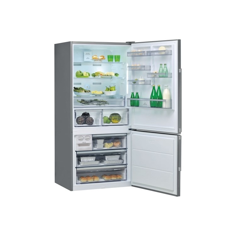 Refurbished Hotpoint H84BE72X Freestanding 588 Litre 60/40 Frost Free Fridge Freezer Inox - Image 3