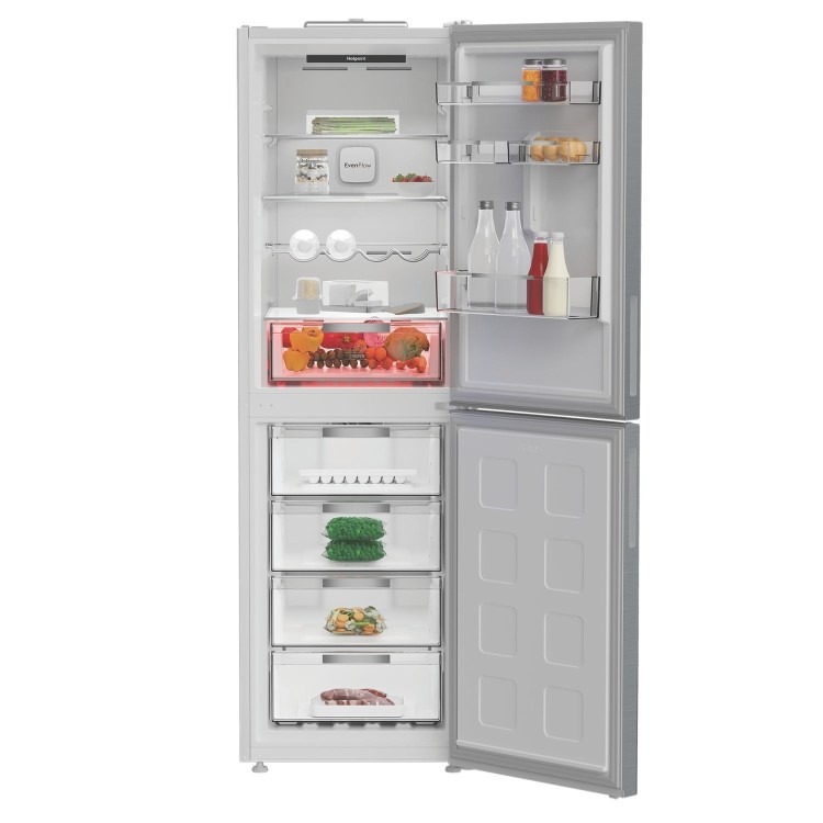 Hotpoint 317 Litre 50/50 Freestanding Fridge Freezer with VitalCare - Silver - Image 11