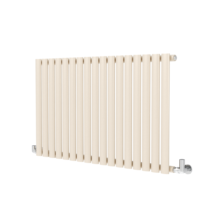 Sorrento Cleopatra Horizontal Oval Designer Radiator 600x1003mm Single Panel 2679 BTU - Image 3