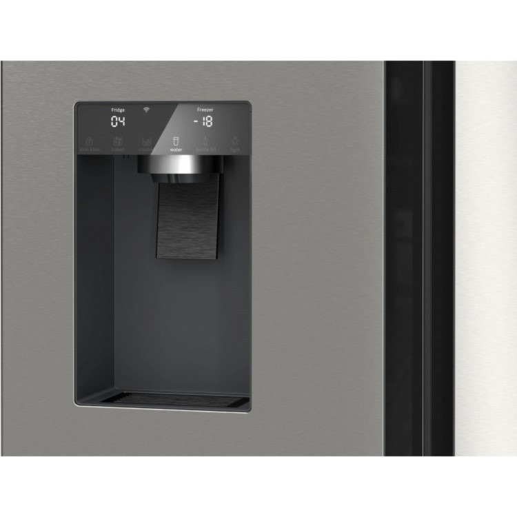 Bosch Series 6 574 Litre Four Door American Fridge Freezer - Inox - Image 4