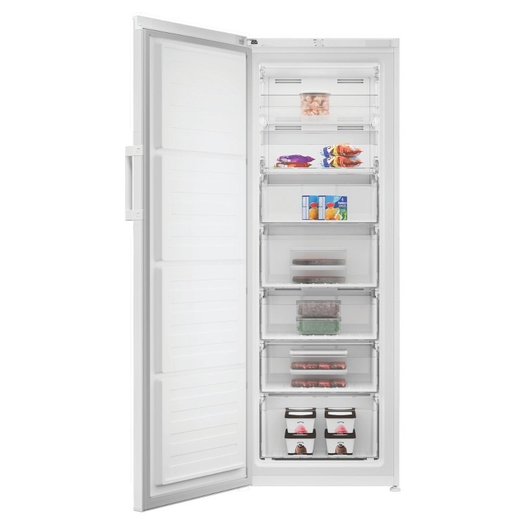 Indesit 256 Litre Freestanding Freezer - White - Image 4
