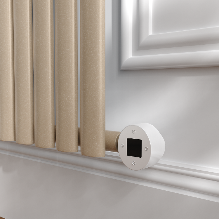 Cleopatra Vertical Smart Electric Radiator with Wi-Fi Thermostat - 1000W - H1600xW354 - Bathroom Safe - Image 3