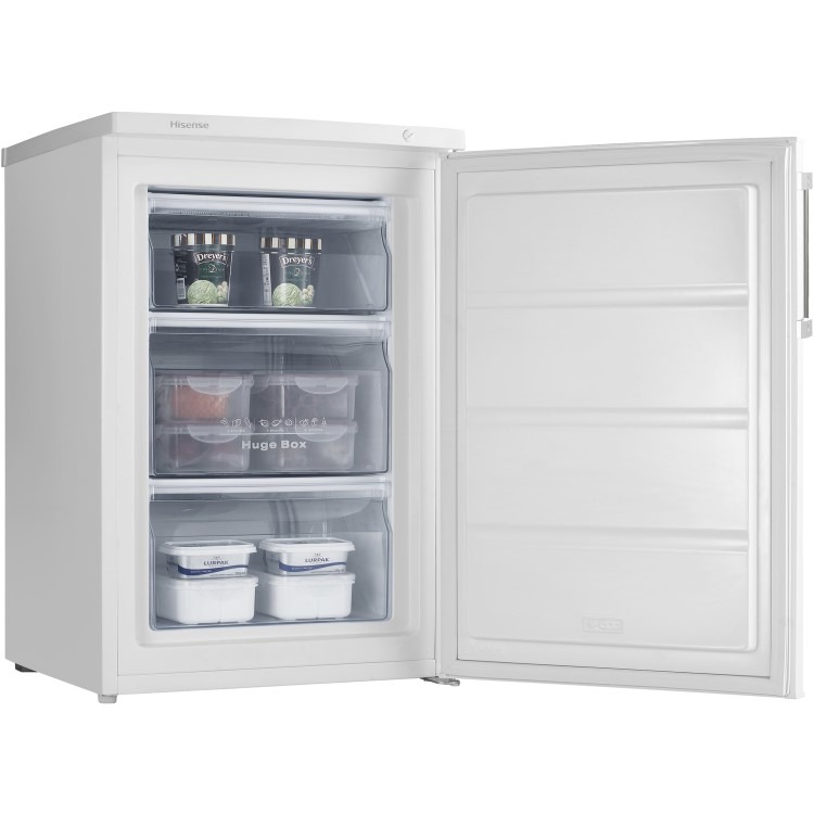 Hisense 85 Litre Freestanding Undercounter Freezer - White - Image 6