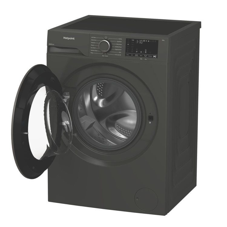 Hotpoint AntiStain 10kg 1400rpm Washing Machine - Graphite - Image 5