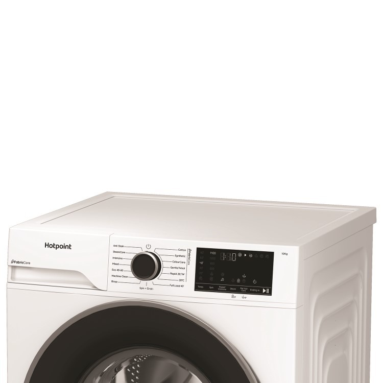 Hotpoint FabricCare 10kg 1400rpm Washing Machine - White - Image 5