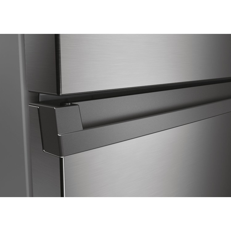 Refurbished Haier Series 5 HDPW5620DNPK Freestanding 406 Litre 70/30 Frost Free Fridge Freezer Silver - Image 2