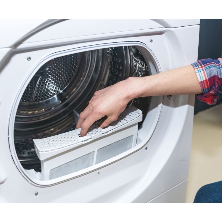 Hoover H-Dry 300 Lite 9kg Condenser Tumble Dryer - Sensor Dry - White - Image 4