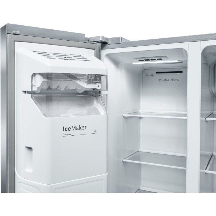 Bosch 533 Litre Side-By-Side American Fridge Freezer - Stainless steel - Image 5