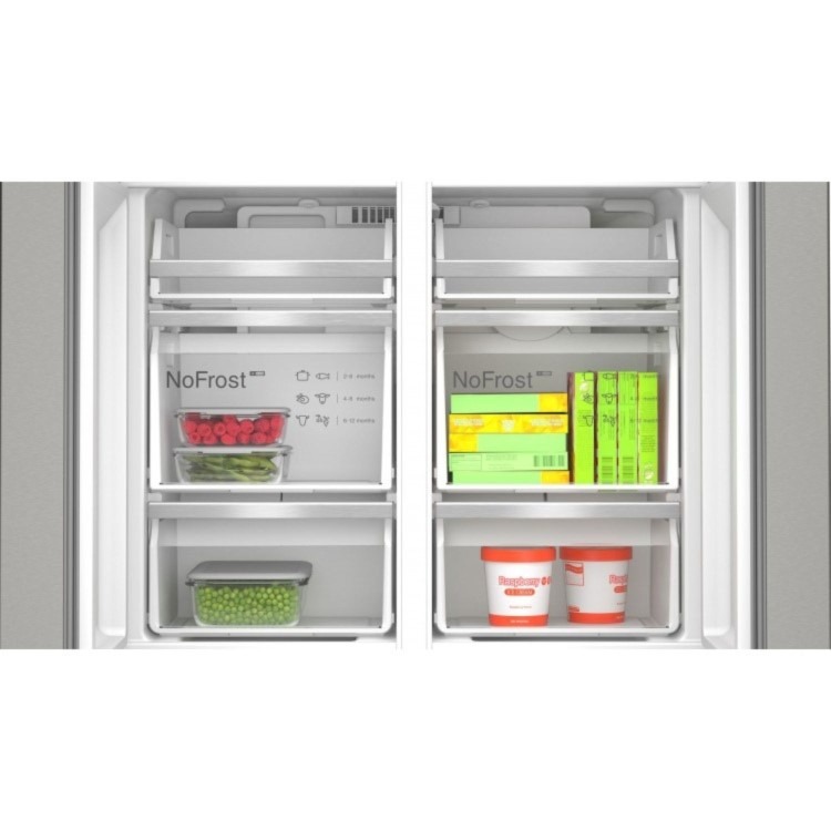 Bosch Series 6 574 Litre Four Door American Fridge Freezer - Inox - Image 5