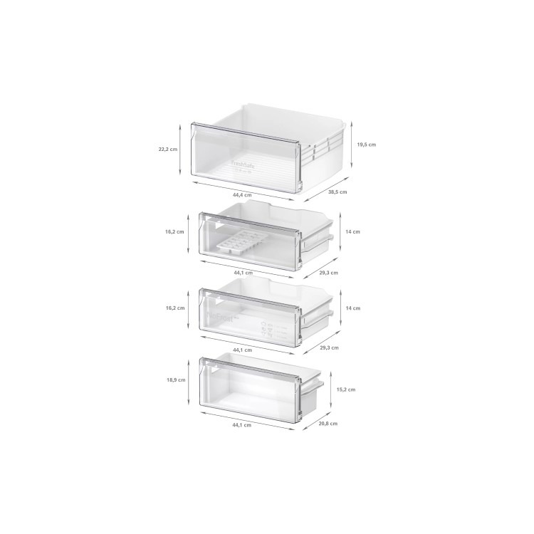 Neff N30 290 Litre 60/40 Integrated Fridge Freezer - Image 5