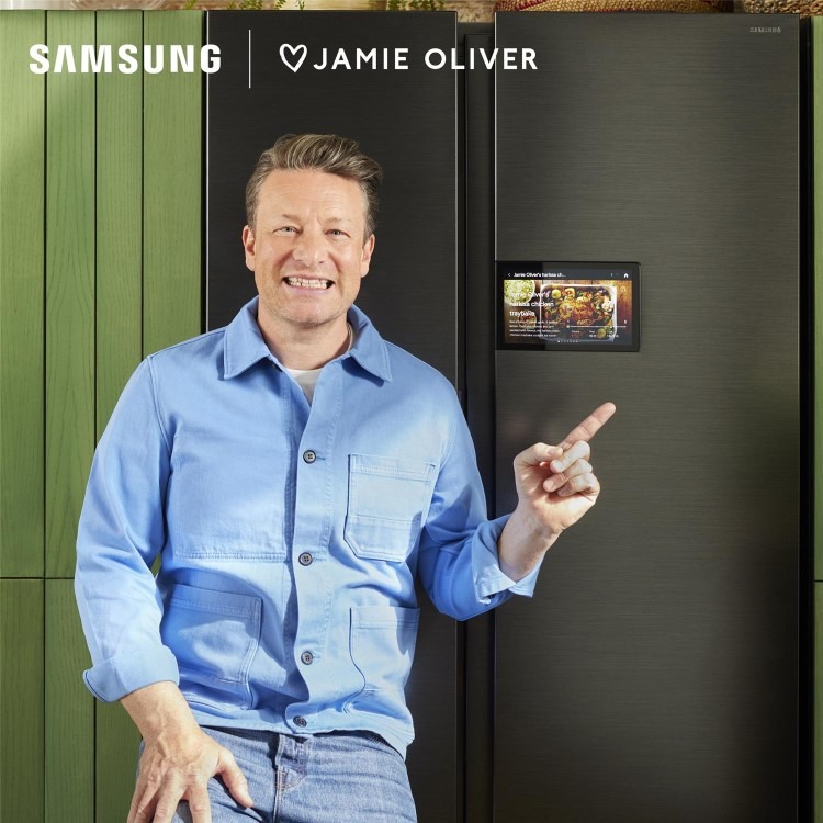 Samsung Series 9 AI Home 621 Litre Side-by-Side American Fridge Freezer - Silver - Image 3