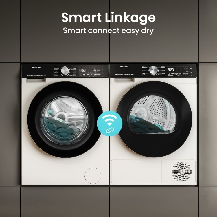Hisense 5S Series 10kg 1400rpm Washing Machine - White - Image 5