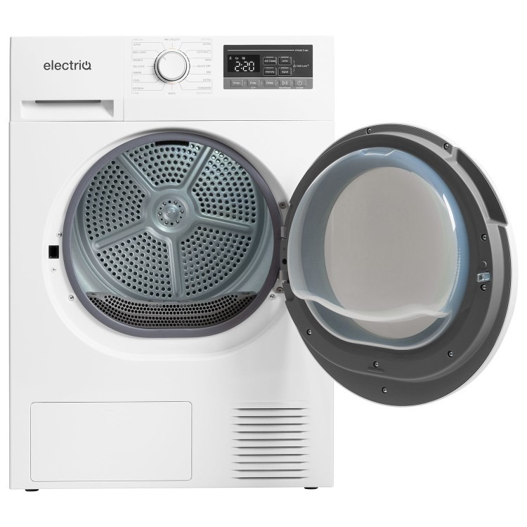 electriQ 7kg Heat Pump Tumble Dryer - White - Image 5
