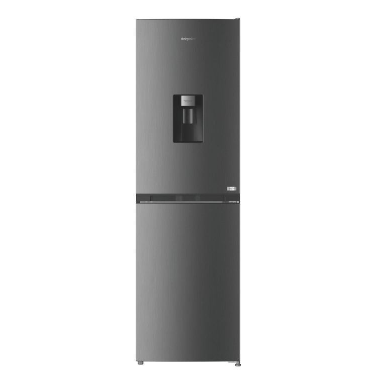 Hotpoint 244 Litre 50/50 Freestanding Fridge Freezer - Silver