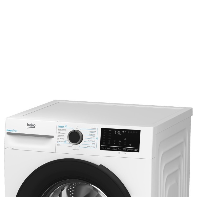 Beko IronFast RecycledTub® 8kg 1400rpm Washing Machine - White - Image 10