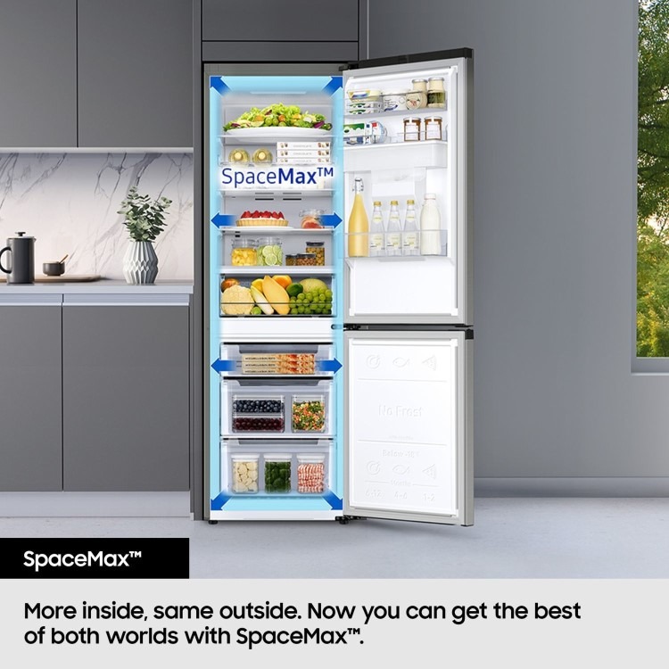 Samsung Series 6 267 Litre 70/30 Freestanding Fridge Freezer - White - Image 6