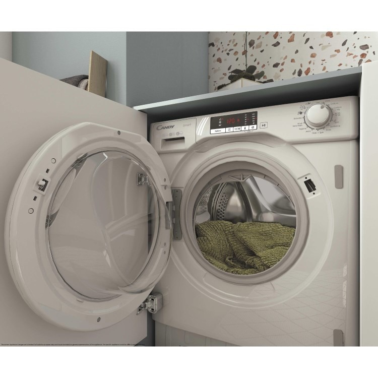 Candy Smart 9kg 1400rpm Integrated Washing Machine - White - Image 5