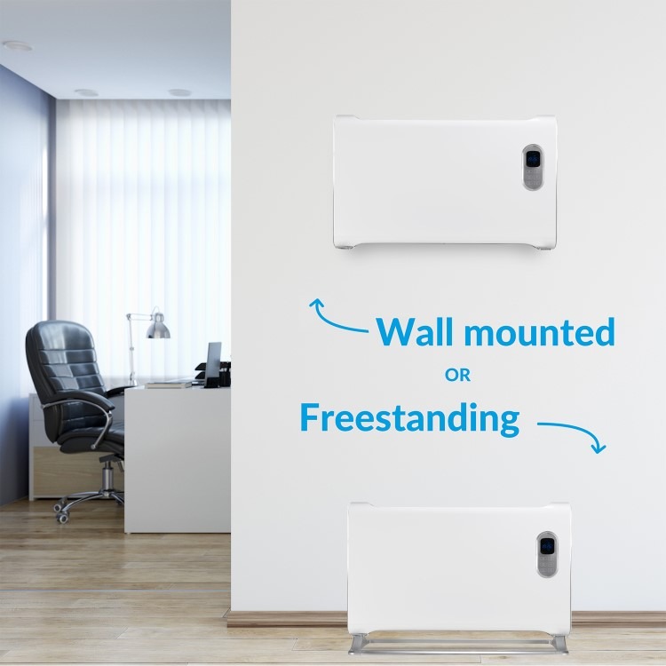 electriQ 1500W Smart Wall Mountable Panel Heater with Thermostat and Weekly Timer - Bathroom Safe - Image 6