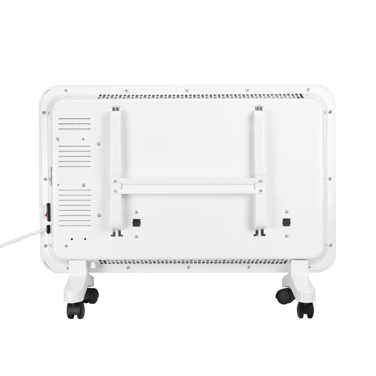 electriQ 1000W Slim Wall Mountable Panel Heater with Thermostat and Weekly Timer - Bathroom Safe - Image 6