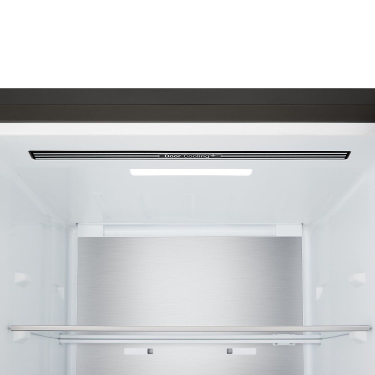 LG NatureFRESH 375 Litre 60/40 Fridge Freezer - Black - Image 6