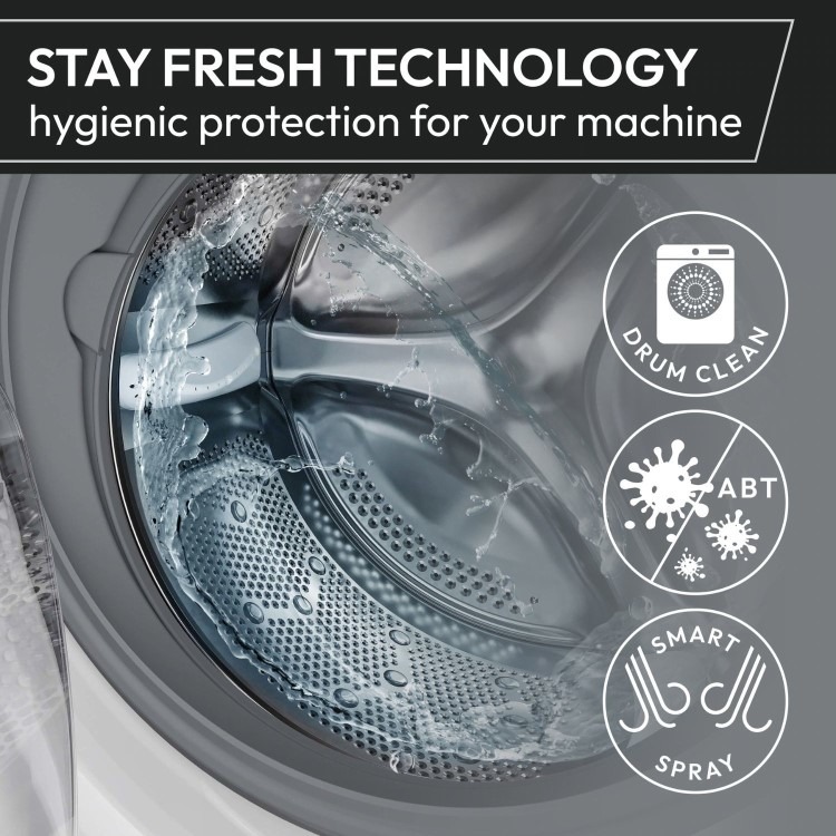 Hoover Ultra Pro 9kg 1400rpm Washing Machine - White - Image 6
