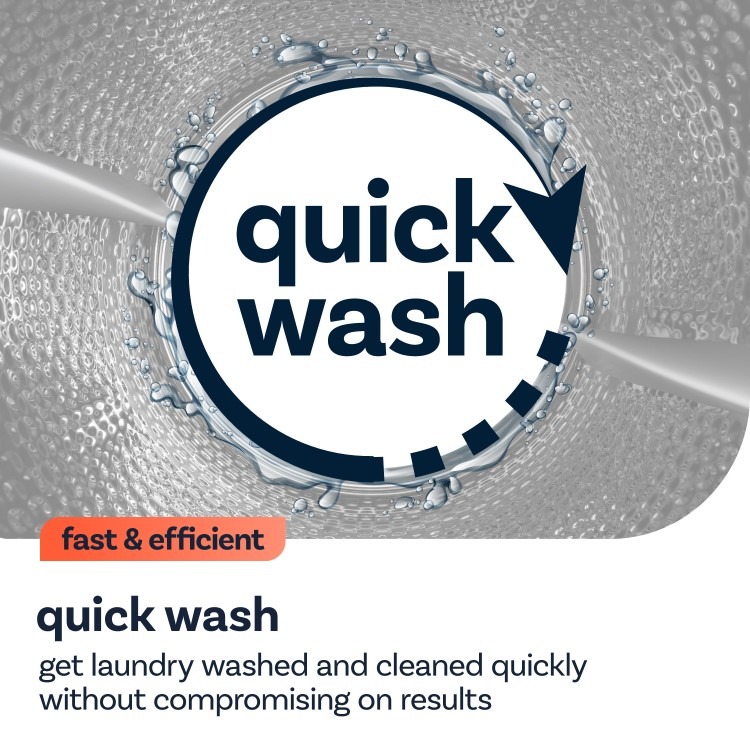 Hoover H-Wash 500 9kg 1400rpm Washing Machine White - Image 8