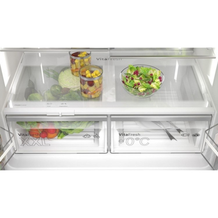 Bosch Series 6 574 Litre Four Door American Fridge Freezer - Inox - Image 6