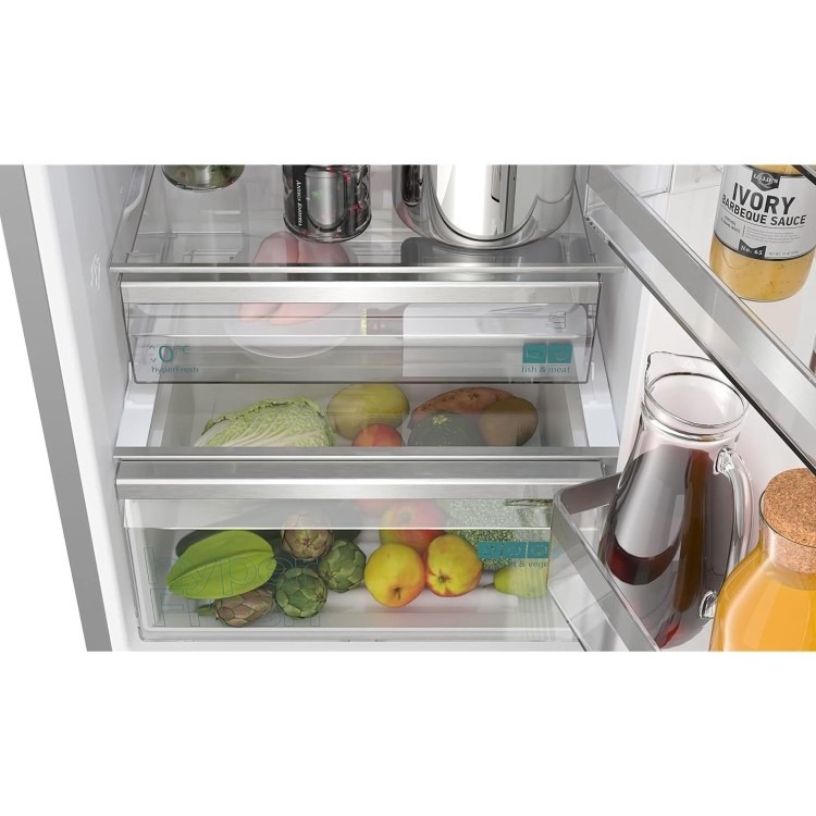 Refurbished Siemens iQ500 363 Litre 70/30 Freestanding Fridge Freezer - Stainless steel - Image 5