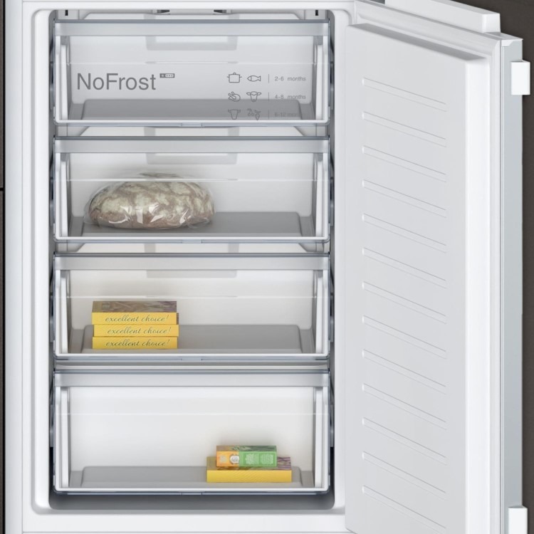 Neff N30 249 Litre 50/50 Integrated Fridge Freezer - Image 7