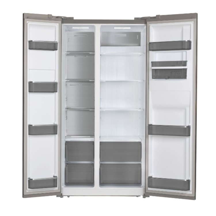 Tesla 582 Litres Side-By-Side American Fridge Freezer - Inox - Image 6