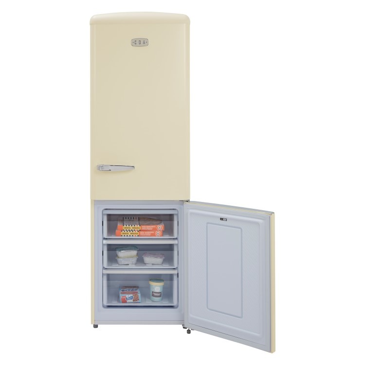 CDA 330 Litre 60/40 Retro Freestanding Fridge Freezer - Florence Barley - Image 7