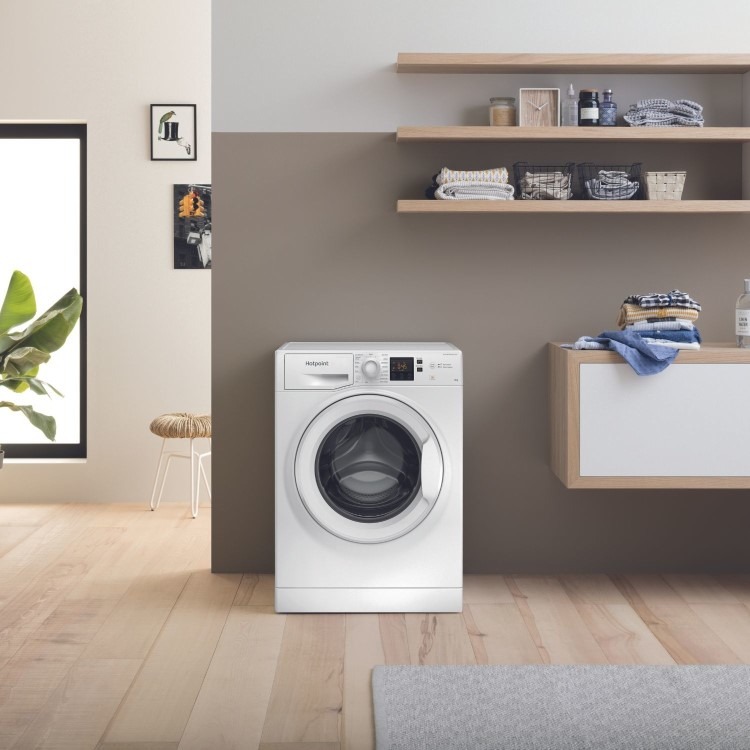 Hotpoint AntiStain 9kg 1400rpm Washing Machine - White - Image 5