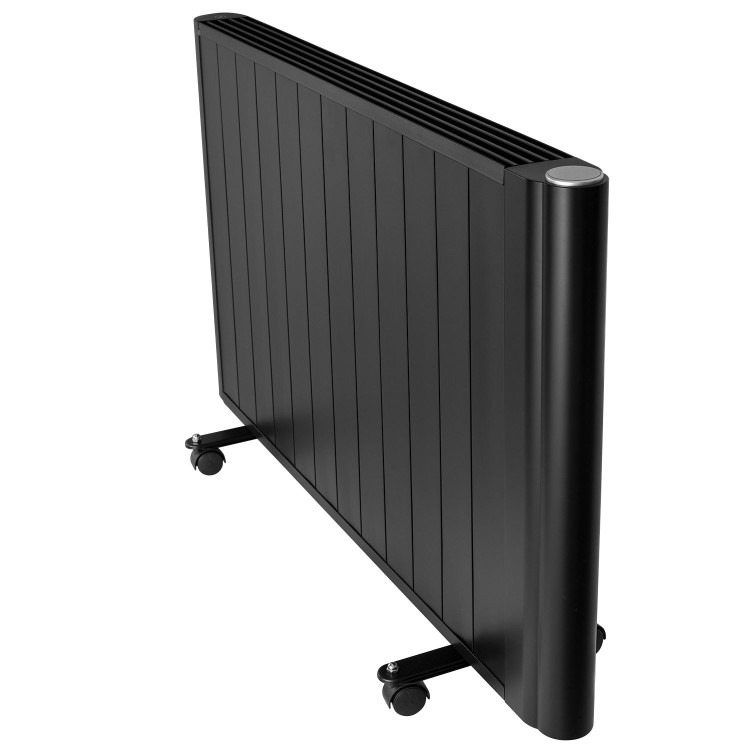 electriQ 2000W Smart Aluminium Electric Designer Radiator Sleek Black Wall Mounted - Energy Efficient Panel Heater - Image 7