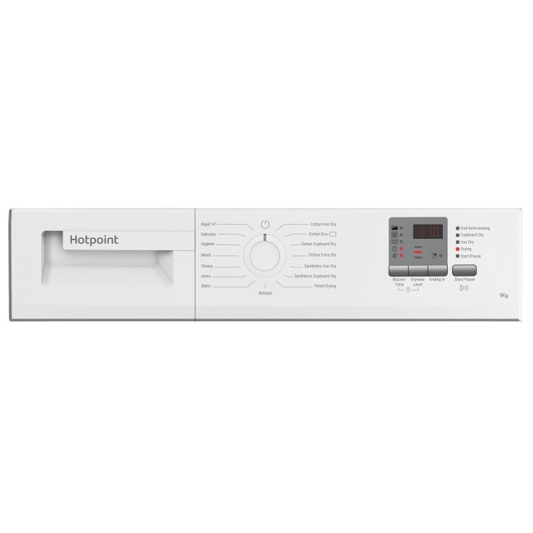 Hotpoint 9kg Condenser Tumble Dryer - Sensor Dry - White - Image 8
