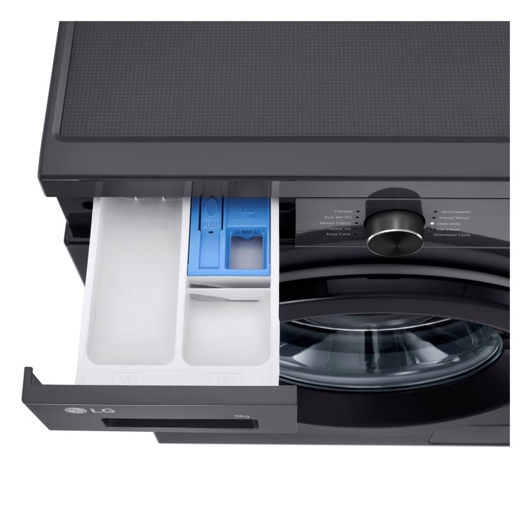 LG X10 Series 9kg 1400rpm Washing Machine - Graphite - Image 8