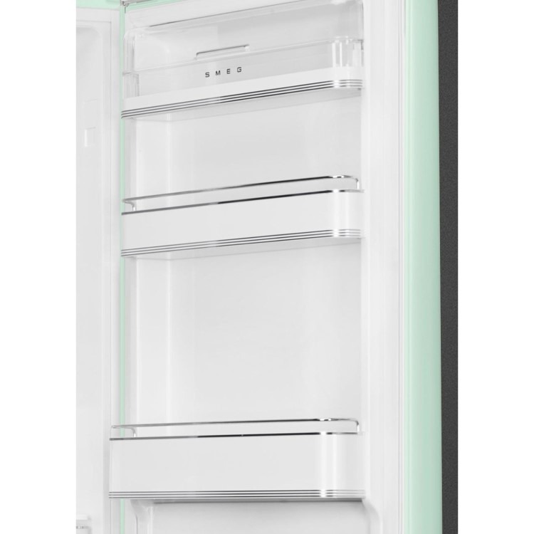 Smeg 331 Litre Fifties Style Right Hand Hinge 70/30 Fridge Freezer - Pastel Green - Image 7