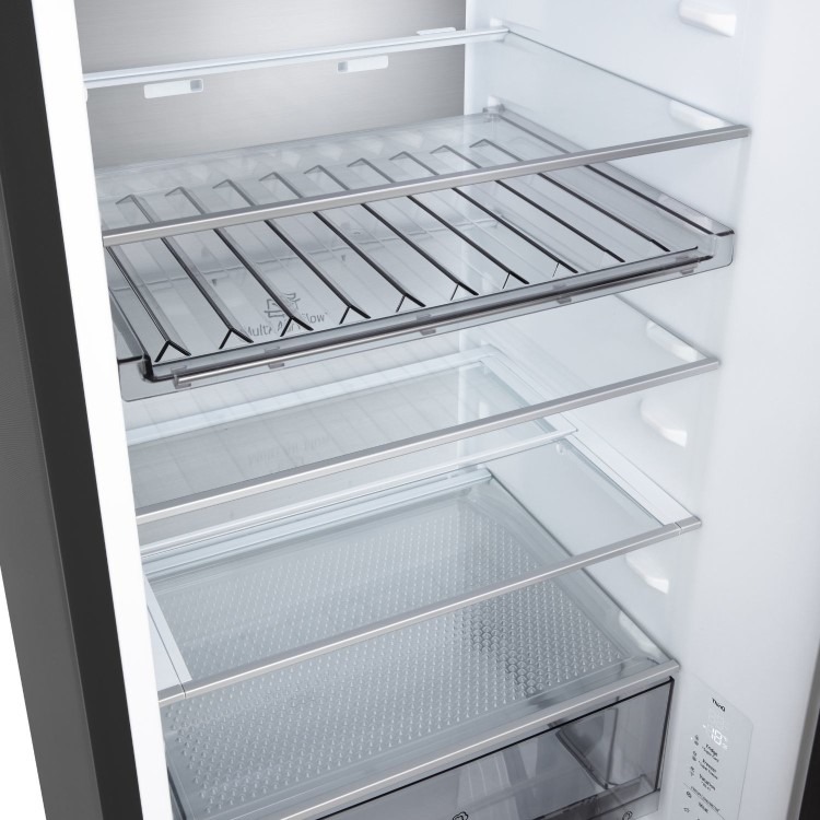 LG NatureFRESH 375 Litre 60/40 Fridge Freezer - Black - Image 7