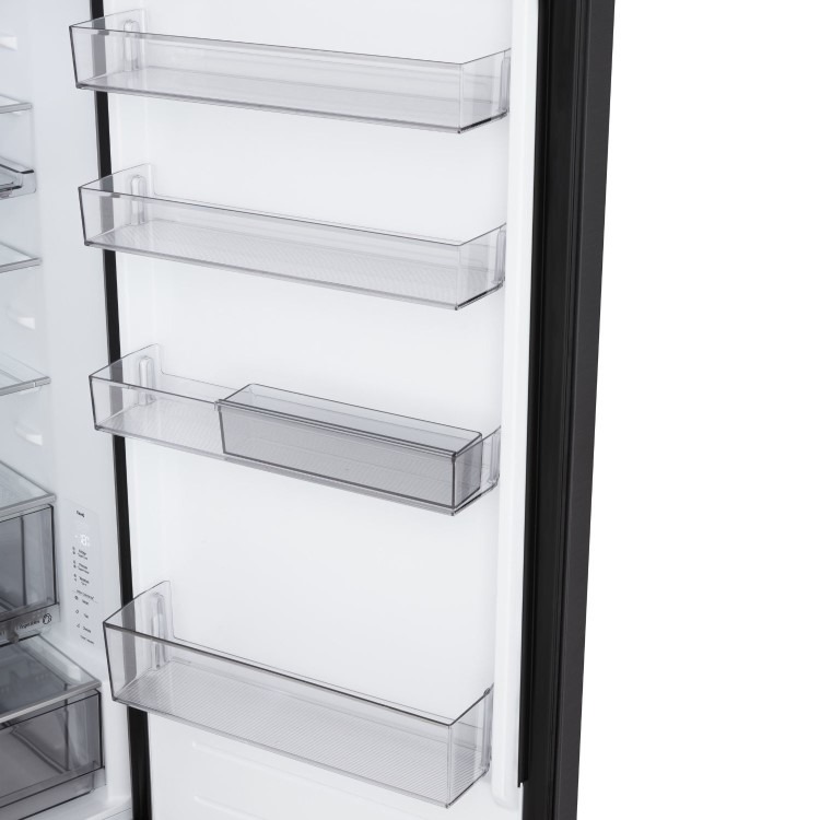 LG NatureFRESH 375 Litre 60/40 Fridge Freezer - Black - Image 7
