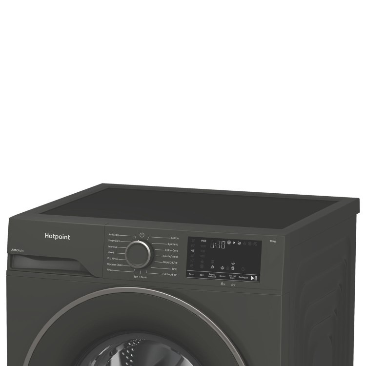 Hotpoint AntiStain 10kg 1400rpm Washing Machine - Graphite - Image 9