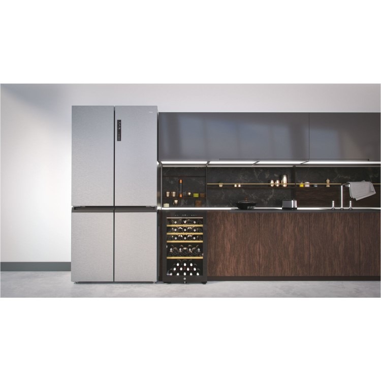 Haier 49 Bottle Capacity Single Zone Feestanding Wine Cooler - Black - Image 7