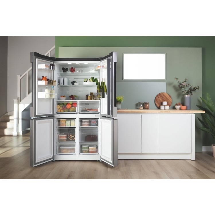 Refurbished Bosch Series 4 KFN96VPEAG 605 Litre Frost Free American Fridge Freezer Stainless Steel - Image 11