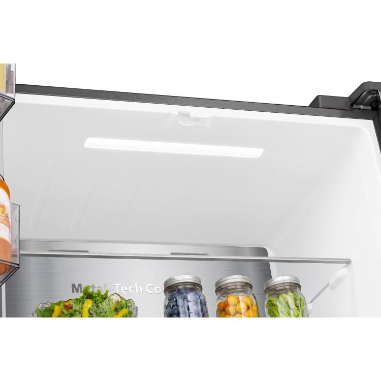 Hisense PureFlat 483L Four Door American Fridge Freezer - Stainless Steel - Image 8