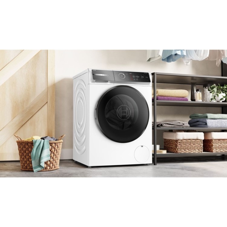 Bosch Series 8 11kg 1400rpm Washing Machine - White - Image 7