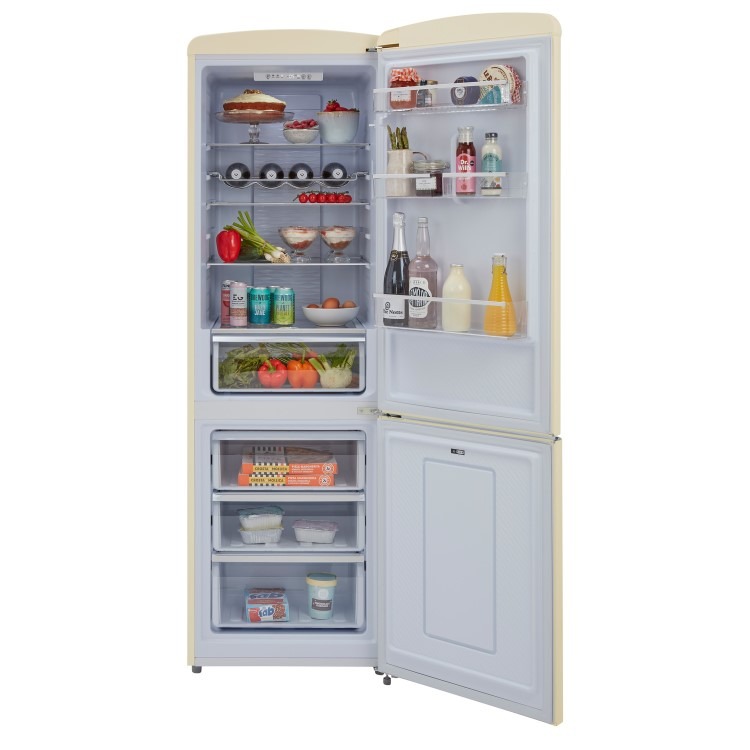 CDA 330 Litre 60/40 Retro Freestanding Fridge Freezer - Florence Barley - Image 8