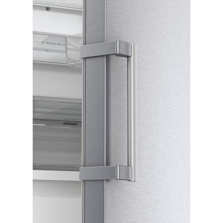 Refurbished Haier Instaswitch H3F330SEH1 Freestanding 330 Litre Upright Freezer Silver - Image 8